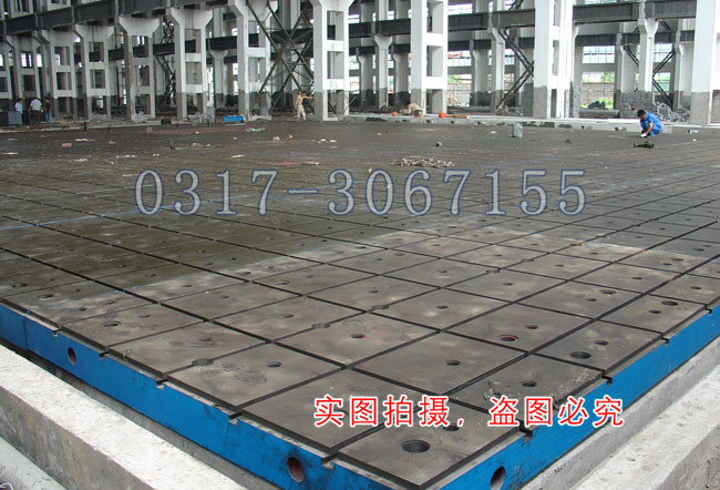 試驗平臺安裝現場